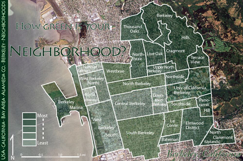 Berkeley Neighborhood Map 
